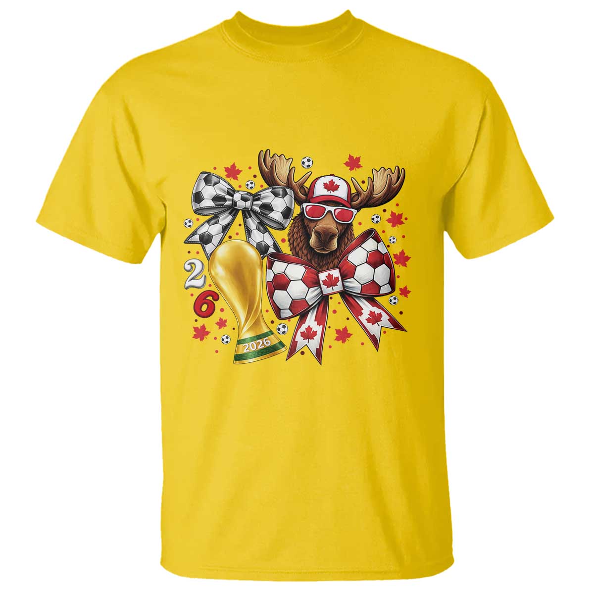 Proud Canada Soccer 2026 T Shirt Canadian Football Fan
