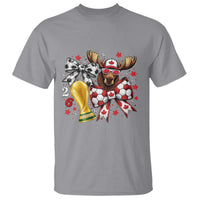 Proud Canada Soccer 2026 T Shirt Canadian Football Fan