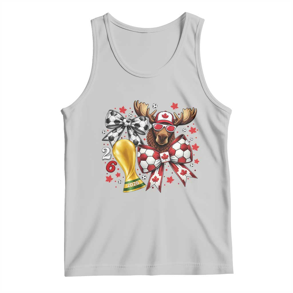 Proud Canada Soccer 2026 Tank Top Canadian Football Fan