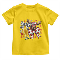 Proud Canada Soccer 2026 Toddler T Shirt Canadian Football Fan