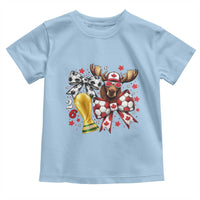 Proud Canada Soccer 2026 Toddler T Shirt Canadian Football Fan