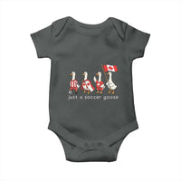 Funny Just A Soccer Goose Baby Onesie Canada Soccer Lover