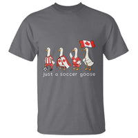 Funny Just A Soccer Goose T Shirt Canada Soccer Lover