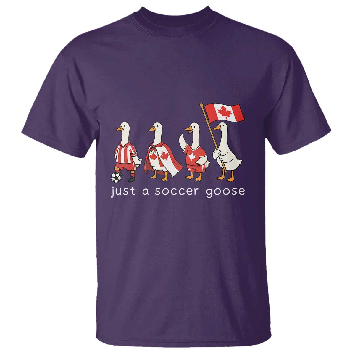 Funny Just A Soccer Goose T Shirt Canada Soccer Lover