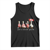 Funny Just A Soccer Goose Tank Top Canada Soccer Lover