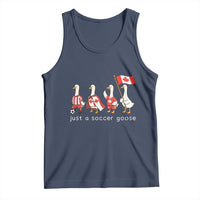 Funny Just A Soccer Goose Tank Top Canada Soccer Lover