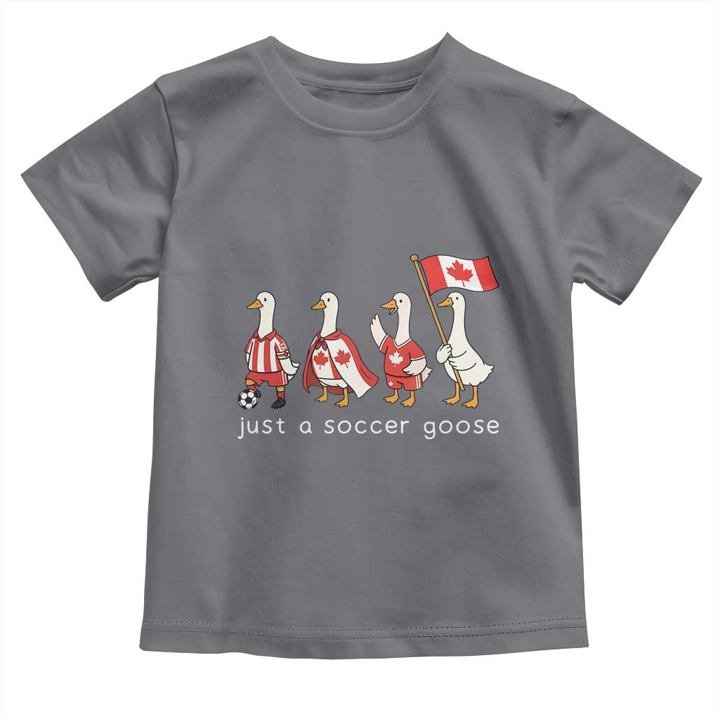 Funny Just A Soccer Goose Toddler T Shirt Canada Soccer Lover