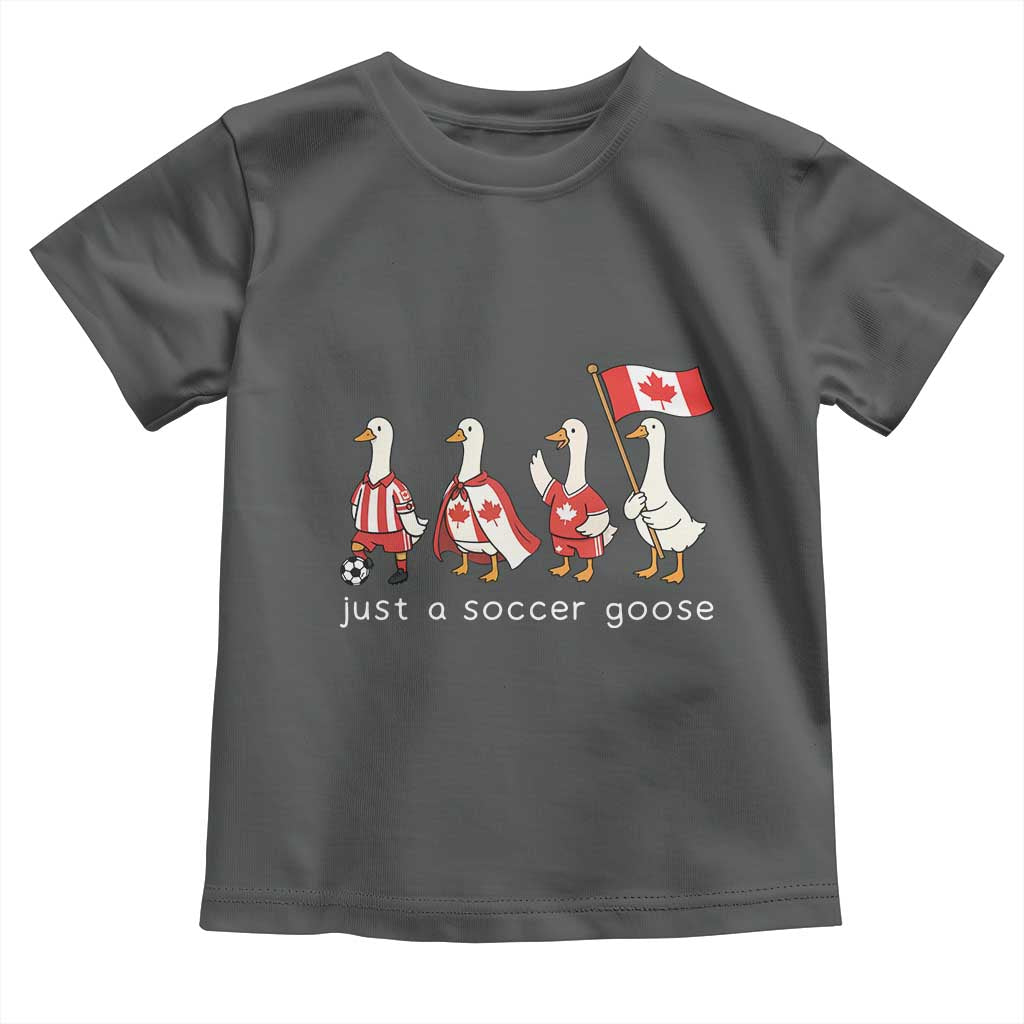 Funny Just A Soccer Goose Toddler T Shirt Canada Soccer Lover