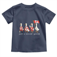 Funny Just A Soccer Goose Toddler T Shirt Canada Soccer Lover