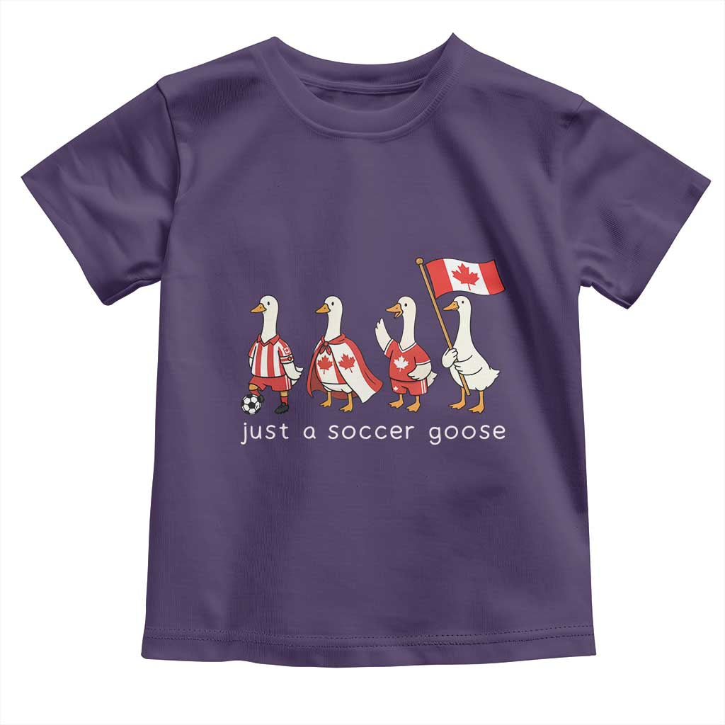 Funny Just A Soccer Goose Toddler T Shirt Canada Soccer Lover