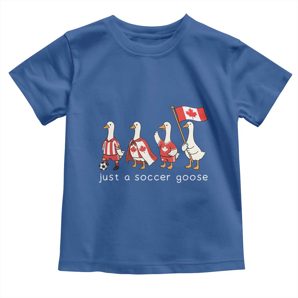 Funny Just A Soccer Goose Toddler T Shirt Canada Soccer Lover