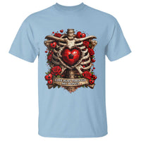 Love Runs Through My Bones T Shirt Funny Skeleton Soccer Player Gift