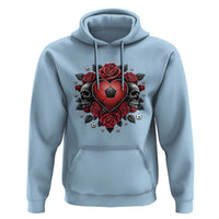 Skeleton Soccer Player Hoodie Valentine Day Gift