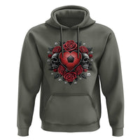 Skeleton Soccer Player Hoodie Valentine Day Gift