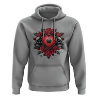 Skeleton Soccer Player Hoodie Valentine Day Gift