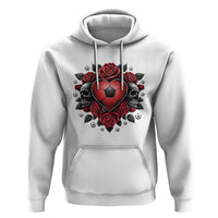 Skeleton Soccer Player Hoodie Valentine Day Gift