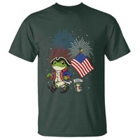 Funny Patriotic Frog T Shirt Celebrating 250 Years Of Freedom