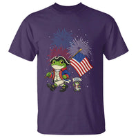 Funny Patriotic Frog T Shirt Celebrating 250 Years Of Freedom