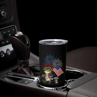 Funny Patriotic Frog Tumbler Cup Celebrating 250 Years Of Freedom