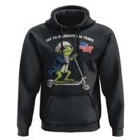 Funny Patriotic Frog Hoodie Off To Celebrate 250 Years Of Freedom