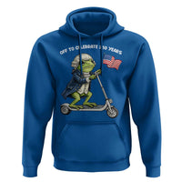 Funny Patriotic Frog Hoodie Off To Celebrate 250 Years Of Freedom