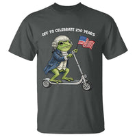 Funny Patriotic Frog T Shirt Off To Celebrate 250 Years Of Freedom