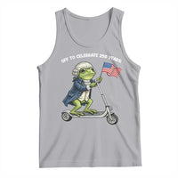 Funny Patriotic Frog Tank Top Off To Celebrate 250 Years Of Freedom