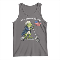 Funny Patriotic Frog Tank Top Off To Celebrate 250 Years Of Freedom