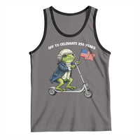 Funny Patriotic Frog Tank Top Off To Celebrate 250 Years Of Freedom