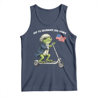 Funny Patriotic Frog Tank Top Off To Celebrate 250 Years Of Freedom