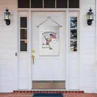 Funny Patriotic Frog Garden Flag Rolling Into Freedom Since 1776