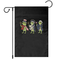Proud American Frog Garden Flag Celebrating 250 Years Of Freedom