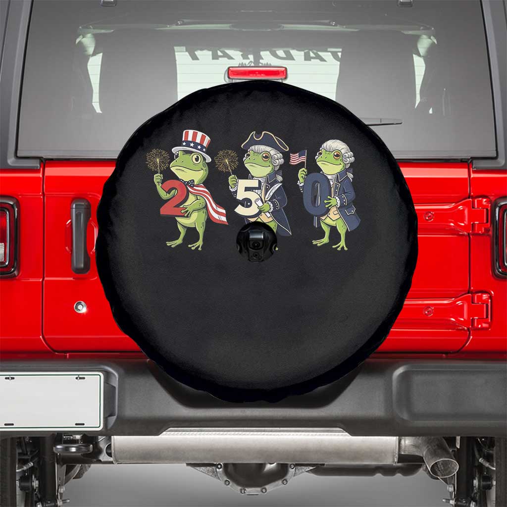 Proud American Frog Spare Tire Cover Celebrating 250 Years Of Freedom