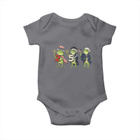 Proud American Frog Baby Onesie Celebrating 250 Years Of Freedom