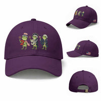 Proud American Frog Baseball Cap Celebrating 250 Years Of Freedom