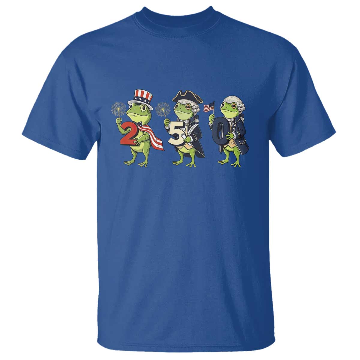 Proud American Frog T Shirt Celebrating 250 Years Of Freedom
