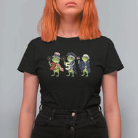 Proud American Frog T Shirt For Women Celebrating 250 Years Of Freedom