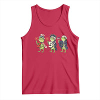 Proud American Frog Tank Top Celebrating 250 Years Of Freedom