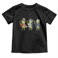 Proud American Frog Toddler T Shirt Celebrating 250 Years Of Freedom