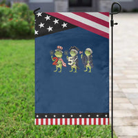 Proud American Frog Garden Flag Celebrating 250 Years Of Freedom