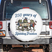 Funny Frog 250 Years Of Ribbiting Freedom Spare Tire Cover