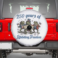 Funny Frog 250 Years Of Ribbiting Freedom Spare Tire Cover