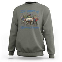 Funny Frog 250 Years Of Ribbiting Freedom Sweatshirt