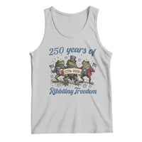 Funny Frog 250 Years Of Ribbiting Freedom Tank Top