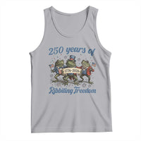Funny Frog 250 Years Of Ribbiting Freedom Tank Top