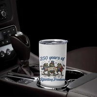 Funny Frog 250 Years Of Ribbiting Freedom Tumbler Cup
