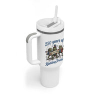 Funny Frog 250 Years Of Ribbiting Freedom Tumbler With Handle
