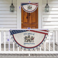 Funny Frog 250 Years Of Ribbiting Freedom Patriotic Fan Flag