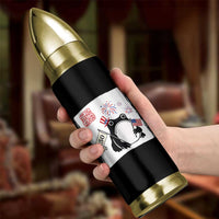 Funny Patriotic Grumpy Frog 250th Anniversary USA Bullet Tumbler