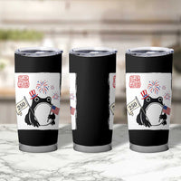 Funny Patriotic Grumpy Frog 250th Anniversary USA Tumbler Cup